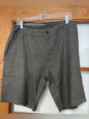 Fayettechill Men's Classic Grey Dress Shorts